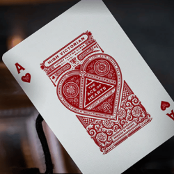 High Victorian (Red) Playing Cards - theory11