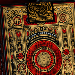 High Victorian (Red) Playing Cards - theory11