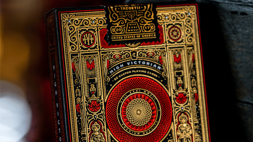 High Victorian (Red) Playing Cards - theory11