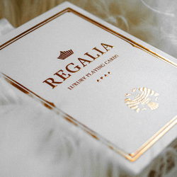 Regalia White Playing Cards - Shin Lim