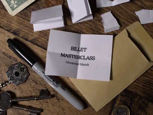 Billet Masterclass - Alexander Marsh & 1914