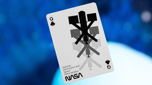 Official NASA Worm Playing Cards