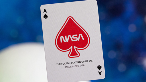 Official NASA Worm Playing Cards