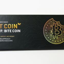 Bit Coin Gaff: Bite Coin (Goud) - SansMinds Creative Lab