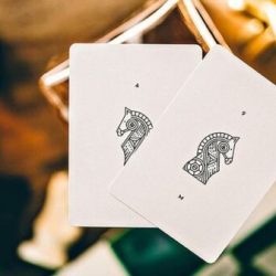 Knights V2 (White) Playing Cards by Ramsay & Madison & Ellusionist