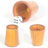 Leather dice cup - Grum