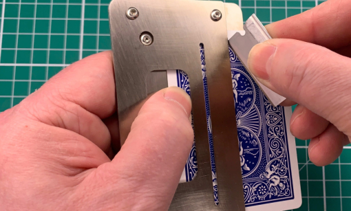 Mercury Card Fold Jig - The Perfect Shuffle