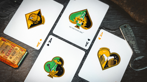 Beer Playing Cards - Fast Food Playing Card