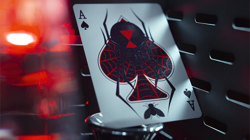 Black Widow Playing Cards