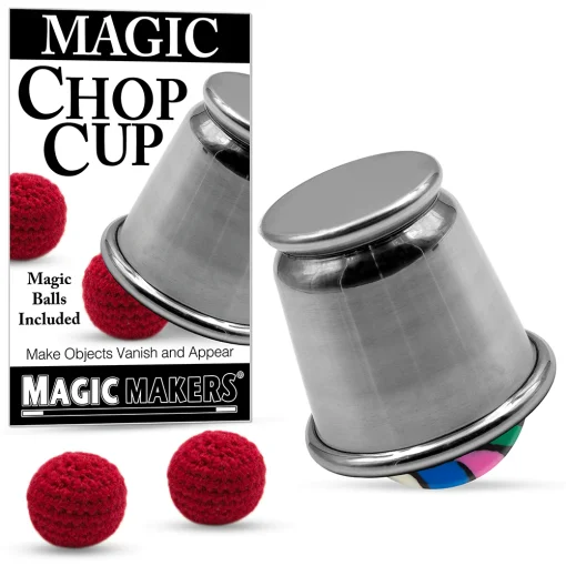 Chop Cup Kit with Props & Online Training - Magic Makers