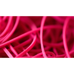 Joe Rindfleisch's Rainbow Rubber Bands / Roze #29