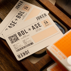 Lounge Edition in Hangar (Orange) - Jetsetter Playing Cards