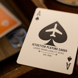 Lounge Edition in Hangar (Orange) - Jetsetter Playing Cards