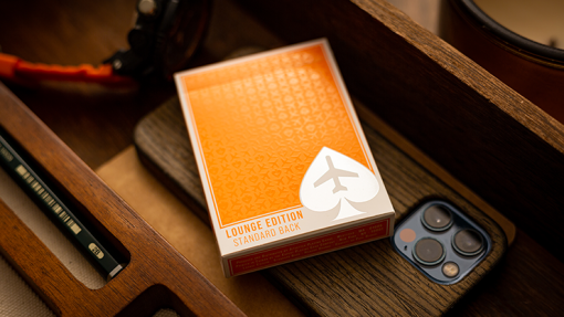 Lounge Edition in Hangar (Orange) - Jetsetter Playing Cards