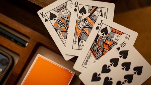 Lounge Edition in Hangar (Orange) - Jetsetter Playing Cards