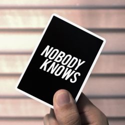 Nobody Knows Playing Cards