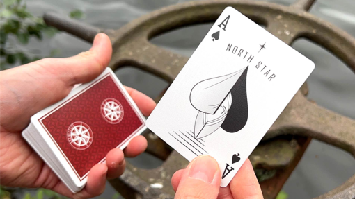 North Star Playing Cards Luxury Red Edition - James Anthony and MagicWorld