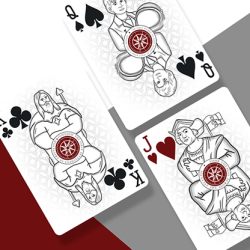 North Star Playing Cards Luxury Red Edition - James Anthony and MagicWorld