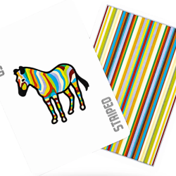 STRIPED Playing Cards