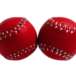 2 Chopcup balls (red) small - Leo Smetsers