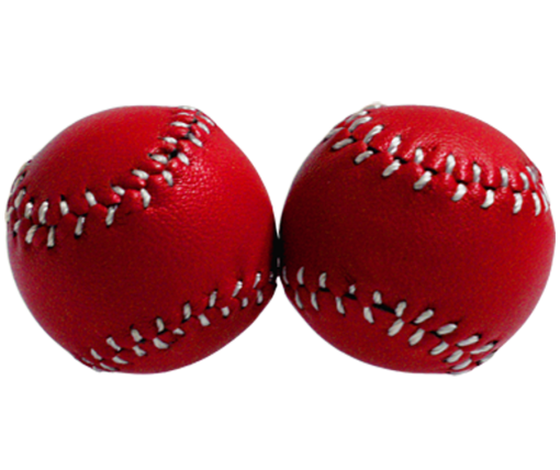 2 Chopcup balls (red) small - Leo Smetsers