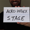 Acro Index Dry Erase / Large - Blake Vogt