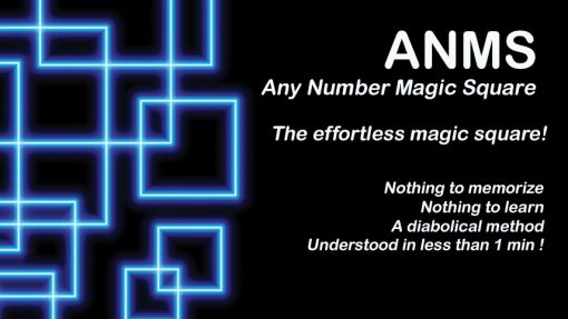 ANMS - ANY NUMBER MAGIC SQUARE