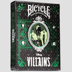 Bicycle Disney Villains (Green) - US Playing Card Co.