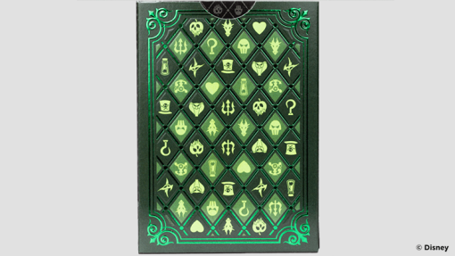 Bicycle Disney Villains (Green) - US Playing Card Co.