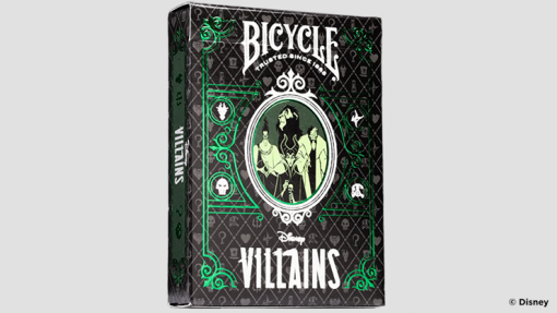 Bicycle Disney Villains (Green) - US Playing Card Co.