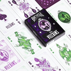 Bicycle Disney Villains (Purple) - US Playing Card Co.