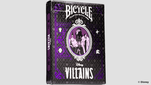 Bicycle Disney Villains (Purple) - US Playing Card Co.