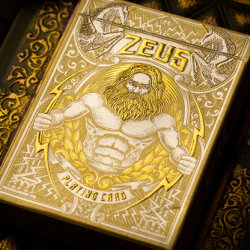 Zeus Mighty Gold Playing Cards - Chamber of Wonder