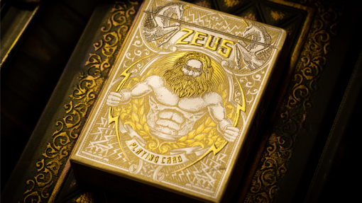 Zeus Mighty Gold Playing Cards - Chamber of Wonder