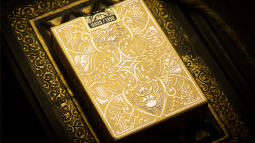 Zeus Mighty Gold Playing Cards - Chamber of Wonder