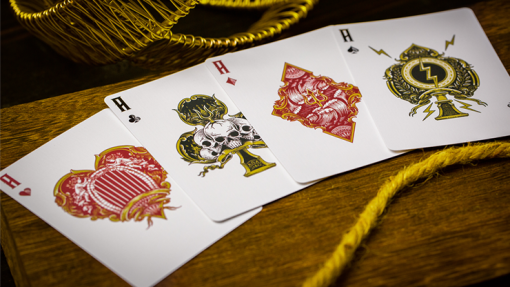 Zeus Mighty Gold Playing Cards - Chamber of Wonder