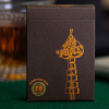 ACE FULTON'S 10 YEAR ANNIVERSARY TOBACCO BROWN PLAYING CARDS