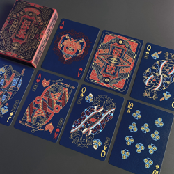 Densho (Blauw) Playing Cards