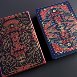 Densho (Blauw) Playing Cards