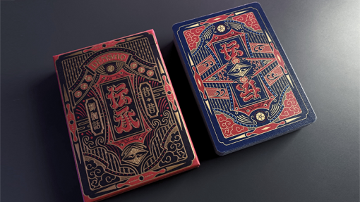 Densho (Blauw) Playing Cards