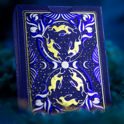 Under the Moon (Midnight Blue) Playing Cards