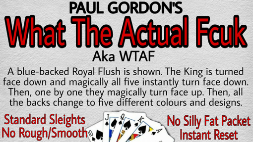 WTAF - Paul Gordon's