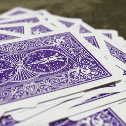 Bicycle Playing Cards Poker (Purple)