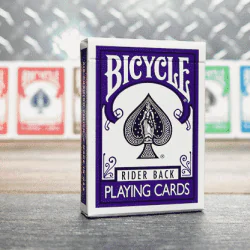 Bicycle Playing Cards Poker (Purple)