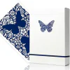 Butterfly Worker Marked Playing Cards (Blue) - Ondrej Psenicka